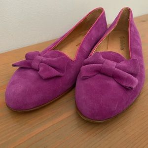My Ballerinas suede flats (NWOT)